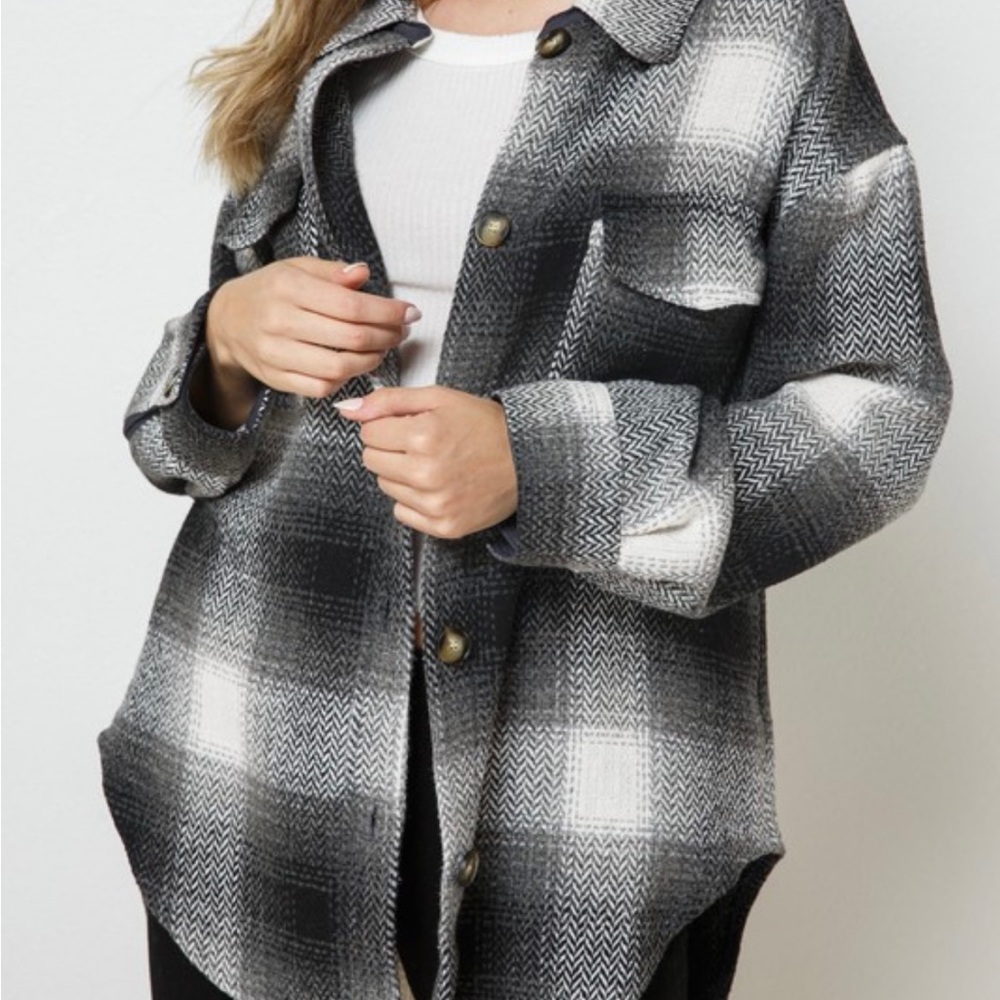 NEW Plaid Shacket